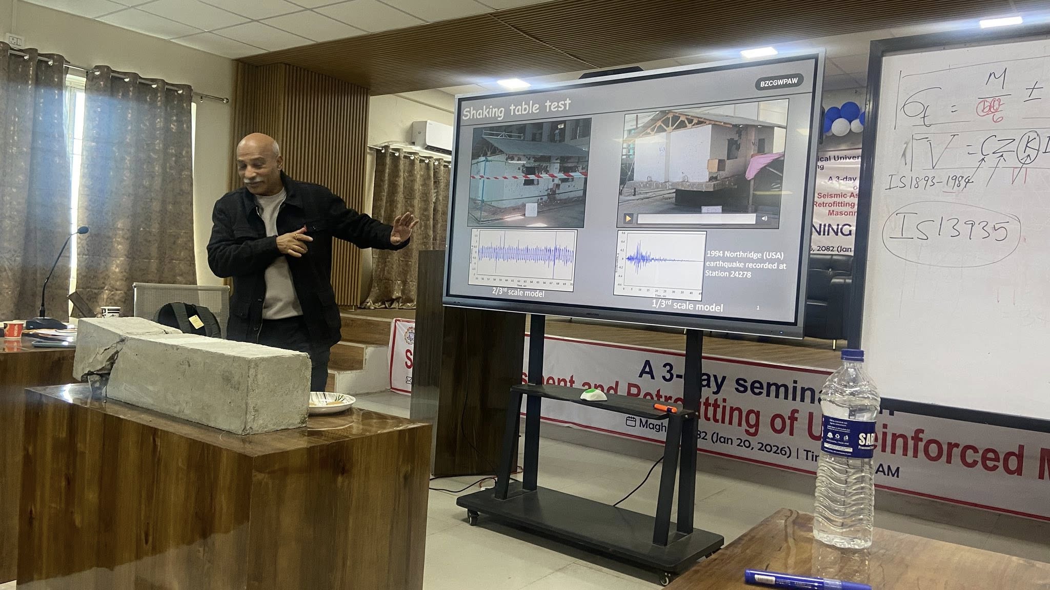 MTU SOE Successfully Organizes 3-Day Seminar on Seismic Evaluation and Retrofitting